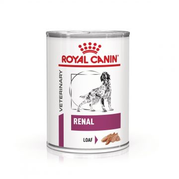 ROYAL CANIN Renal, XS-XL, dieta veterinara, conserva hrana umeda caini, sistem renal, (pate), 410 g ROYAL CANIN Renal, XS-XL, dieta veterinara, conserva hrana umeda caini, sistem renal, (pate), 410 g