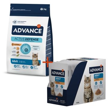 Advance Cat Adult Pui & Orez, 15 kg