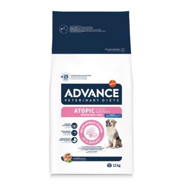 Advance Veterinary Diets Dog Atopic Derma Care Medium - Maxi, 12 kg