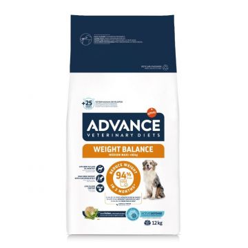 Advance Veterinary Diets Dog Weight Balance Medium - Maxi, 12 kg