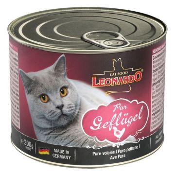 Leonardo Cat Cons Pasare, 200 g