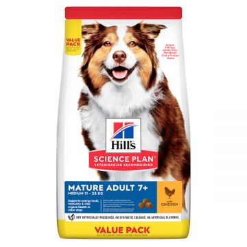 Hill's SP Canine Mature Medium Pui, Value Pack, 18kg