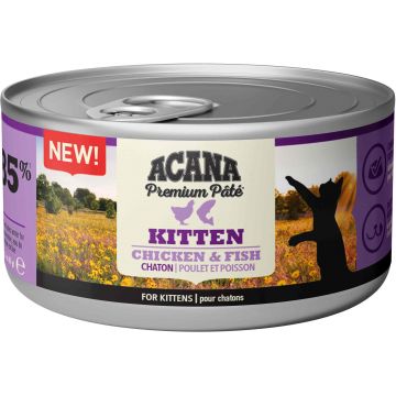 ACANA Conservă KITTEN cu Pui şi Peşte 85 g