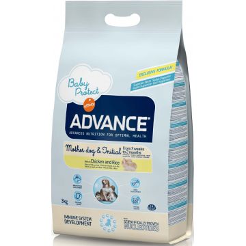 ADVANCE Mother dog & Initial, Pui şi orez, 3kg