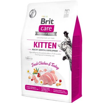 BRIT CARE Hrană uscată pentru KITTEN, Healthy Growth & Development