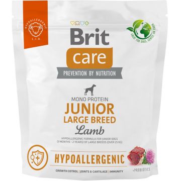 BRIT CARE Hypoallergenic JUNIOR Large Breed, cu Miel şi Orez