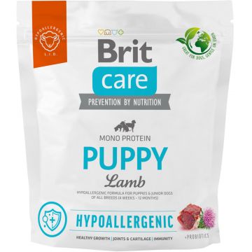 BRIT CARE Hypoallergenic PUPPY, cu Miel şi Orez