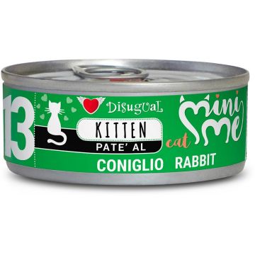 DISUGUAL MINI ME Conservă pentru KITTEN, pate cu iepure 85g