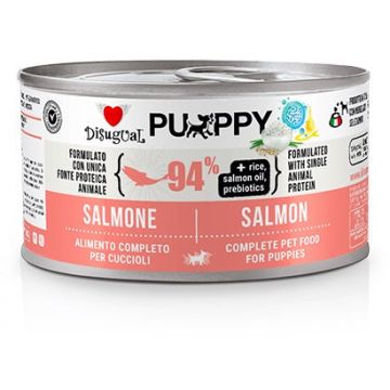 DISUGUAL Conservă pentru PUPPY, cu somon 150g