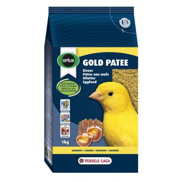 ORLUX Pate Gold Yellow Hrană pe bază de ou pentru canari 250g