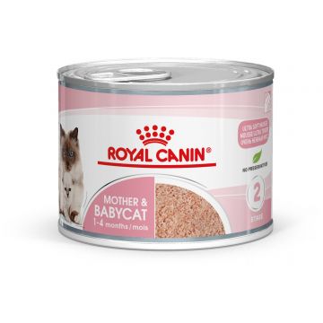 ROYAL CANIN FHN Mother & Babycat Conservă pentru pisicuţe 195g