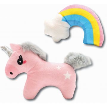 CROCI Jucărie pentru pisici, Rainbow, din pluş, 10cm, 2buc/set