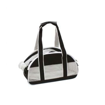 Geanta pentru transport, Croci, pentru caini, 36x18x21 cm, neagra, model Carmen c2078441