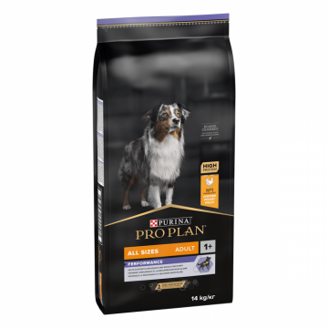 Hrana uscata pentru caini Purina Pro Plan Adult Performance, Pui, 14kg