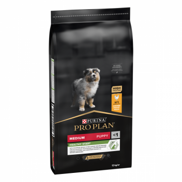 Hrana uscata pentru caini Purina Pro Plan Medium Puppy, Pui, 12kg