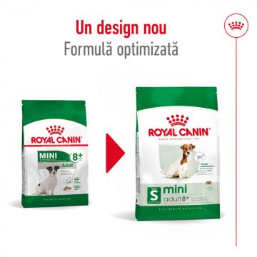 Royal Canin Mini Adult 8+ hrana uscata caine, 2 kg