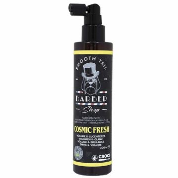 Spray hidratant pentru caini Croci, Barbershop Cosmic Fresh, 200 ml