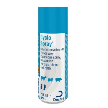 Antiinfectios Local Cyclo Spray, 211 ml
