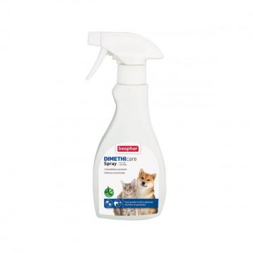 Beaphar Dimethicare Spray Antiparazitar pentru Caini si Pisici, 250 ml