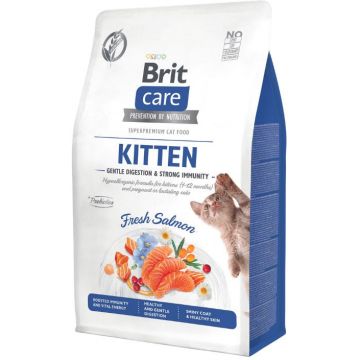 BRIT CARE Hrană uscată pentru KITTEN, Gentle Digestion & Strong Immunity