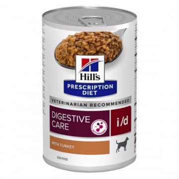 Hill s PD Canine i d, conserva hrana umeda dieta, curcan, 360 g