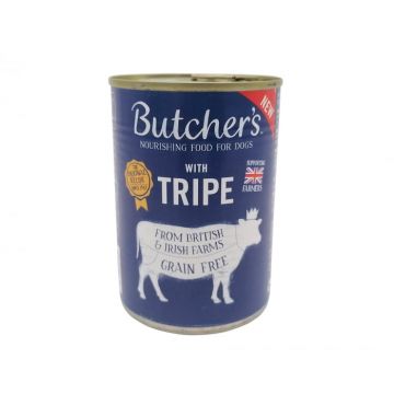 Hrana umeda pentru caini, Butcher, s Original, Tripe Mix pate, 400 g, 1157