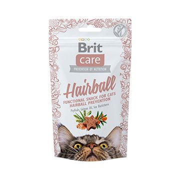 Brit Care Cat Snack Hairball 50 g