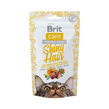 Brit Care Cat Snack Shiny Hair 50 g