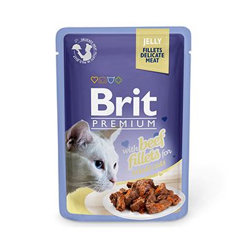 Brit Cat Delicate Beef in Jelly 85 g