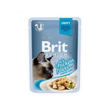 Brit Cat Delicate Chicken in Gravy 85 g