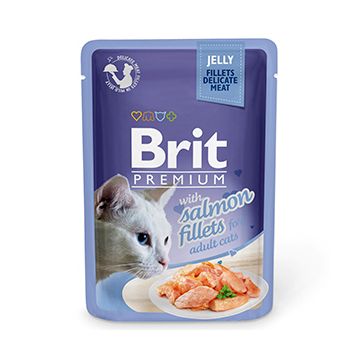 Brit Cat Delicate Salmon in Jelly 85 g