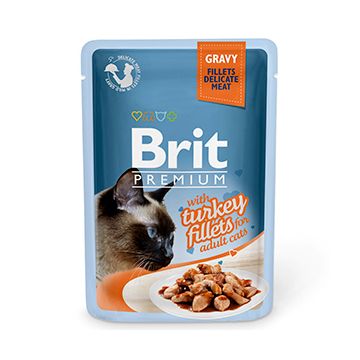 Brit Cat Delicate Turkey in Gravy 85 g