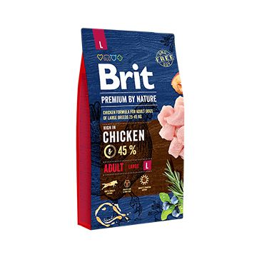 Brit Premium by Nature Adult L 8 kg