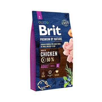 Brit Premium by Nature Adult S 8 kg