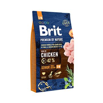 Brit Premium by Nature Senior S plus M 8 kg