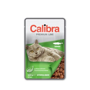 Calibra Cat Pouch Premium Sterilised Salmon 100 g