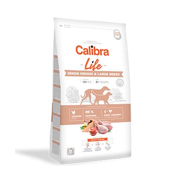 Calibra Dog Life Senior Medium and Large Chicken 12 kg