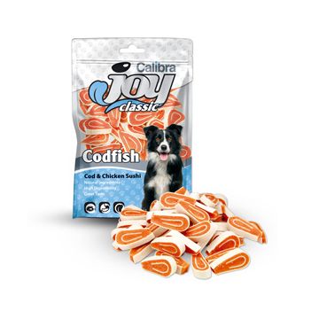 Calibra Joy Dog Classic Cod and Chicken Sushi 80 g