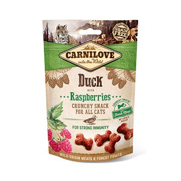 Carnilove Cat Crunchy Snack Duck with Raspberries 50 g