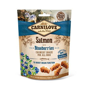 Carnilove Dog Crunchy Snack Salmon with Blueberries 200 g