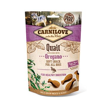 Carnilove Dog Semi Moist Snack Quail with Oregano 200 g