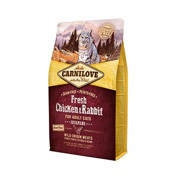 Carnilove Fresh Chicken and Rabbit for Adult Cats 2 kg