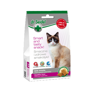 Cat Snack pentru sanatatea ficatului, Dr. Seidel, 50 g