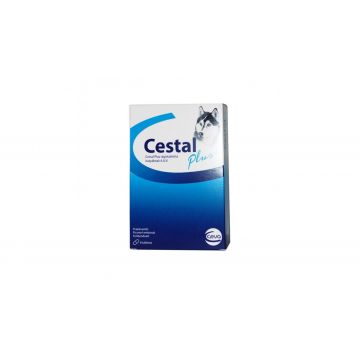 Cestal Plus Deparazitare Interna Caini X 10 Tablete Plus 1 Gratis