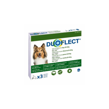 Douflect Dog L, 20-40 Kg, Cutie cu 3 pipete