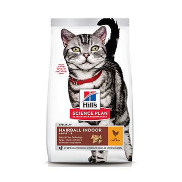 Hills SP Feline Adult Hairball and Indoor Chicken 1.5 kg