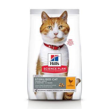 Hills SP Feline Young Adult Sterilised Chicken 15 kg