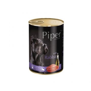 Hrana umeda Piper Animals, iepure, conserva, 800 g