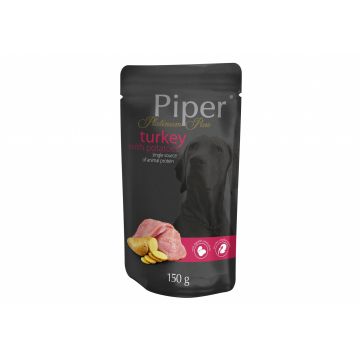 Hrana umeda Piper Platinum Pure, Curcan si Cartofi, 150 g