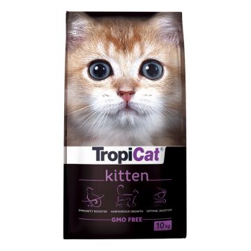 Hrana uscata pentru pisici junior TROPICAT KITTEN, 10 kg